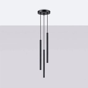 Lampa wisząca ARCHE 3P czarna