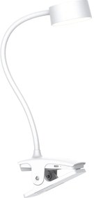 Solight WO3001-W- LED lampa z klipem, stmívatelná, 2W, 5V, 3000-6500K, bílá