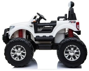 Pojazd na akumulator ford ranger monster biały