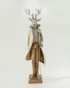 Figurka dekoracyjna Gentleman Deer 30x9x69 cm