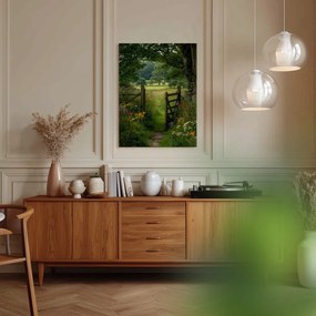 Obraz 60x80 cm Garden Gate – Styler