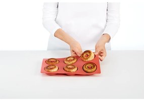 Silikonowa forma do pieczenia donutów 17,5x30,5 cm – Lékué
