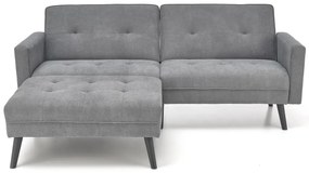 Sofa rozkładana CORNELIUS szara HALMAR