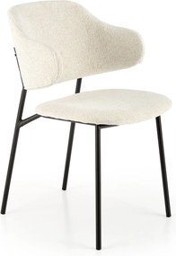 Krzesło do jadalni K497 tapicerowane tkaniną