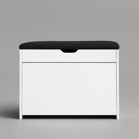 Szafka na buty z siedziskiem i wysuwanymi półkami VAULT, 57 x 30 x 53 cm