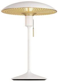 Abażur w biało-złotym kolorze ø 35 cm Manta Ray – UMAGE