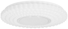 Biała lampa sufitowa LED 38x38 cm Uran – Candellux Lighting