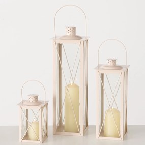 Metalowy lampion z uchwytem, FAROL, 20, 35 i 50 cm