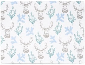 Korzystny zestaw świątecznych podkładek Jelen, 33 x 45 cm, 4 sztuki