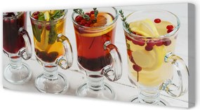 Obraz na płótnie Rozgrzewająca Herbata Zimowa