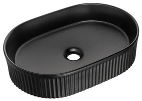 COMAD BEYOND 5 BLACK (E-6564) - Umywalka na blat BEYOND 48x32,5 cm czarna