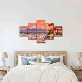 Obraz - Fujiyoshida, Japonia (125x70 cm)