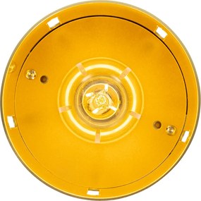 Designerska lampa sufitowa złota - Yana