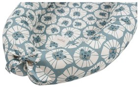 Niebieski kokon dla niemowląt Denim Lions – Malomi Kids