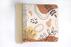 Dywanik antypoślizgowy do łazienki Dywanik antypoślizgowy do łazienki Kwiatowe Abstrakcje