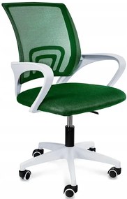Ergonomiczne krzesło do biurka młodzieżowe zielone - Hagar 3X