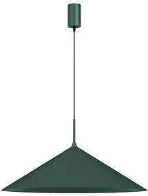 Lampa wisząca na przewodzie CAPITAL 1xGX53/15W/230V śr. 60 cm zielona