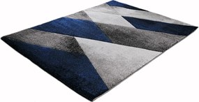 Dywan Diamond New 3D Geometria Granatowy 160 cm x 220 cm