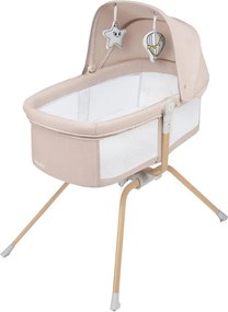 Lionelo - Łóżeczko turystyczne 3w1 MALIN EVO Beżowy Naturalny