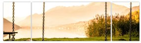 Obraz huśtawki w przyrodzie (170x50 cm)