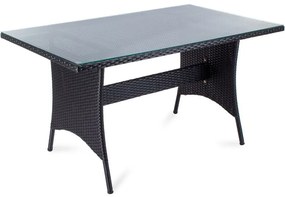Fieldmann FDZN 6005-PR stół z polyratanu, 145 x 85x 72 cm