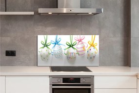 Szklany Panel Wielkanocne Jajka w Detalu
