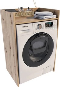 Szafka Łazienkowa Nad Pralkę Dąb Artisan H4-T22