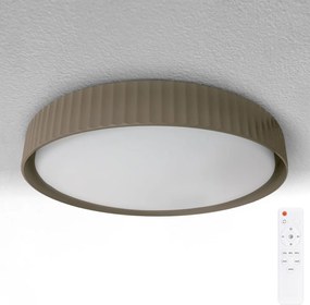 Brilagi - ściemnialna oprawa sufitowa LUCIA LED/48W/230V śr. 41 cm taupe + pilot