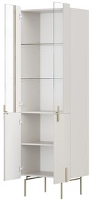 Witryna Malmi 60 cm - kaszmir / złote nóżki