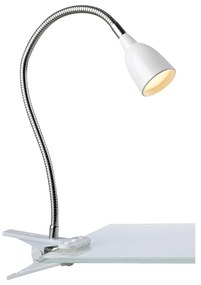 Biała lampa stołowa LED (wysokość 10,5 cm) Tulip – Markslöjd