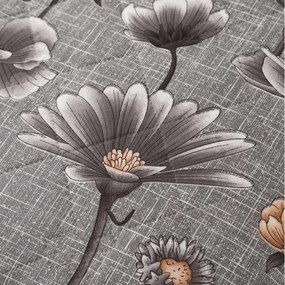Letnia kołdra FLORVEX 140x200 cm, szara