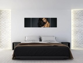 Obraz - Portret uwodzicielskiej kobiety (170x50 cm)