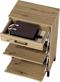 Szafka na buty Nevio 02, dąb artisan