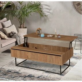 Stolik konferencyjny Est Walnut and Black