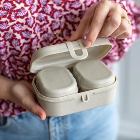 Lunchbox PASCAL READY MINI, zestaw 3 pojemników, KOZIOL