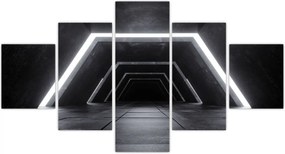 Obraz - Futurystyczny tunel (125x70 cm)