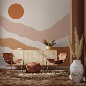 Fototapeta - Góry boho (196x136 cm)