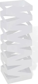 Biały modernistyczny metalowy parasolnik Z4-F27