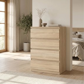 Komoda NUDO 70 cm do Salonu Sypialni Dąb sonoma