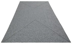 Szary dywan odpowiedni na zewnątrz 170x120 cm – NORTHRUGS