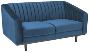 Sofa ASPREY VELVET 2 granatowa SIGNAL