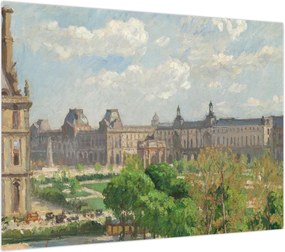 Obraz - Camille Pissarro, Place du Carrousel, Paris, reprodukcje (70x50 cm)