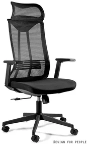 Fotel biurowy CONCEPT czarny UNIQUE
