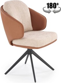 Fotel do jadalni z funkcją obracania K554 Halmar