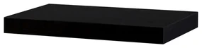 Półka ścienna P-023 BK WAL wenge, 40 x 24 x 4 cm