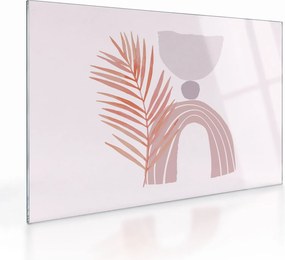 Obraz na szkle - Fioletowy minimalizm N⁰1 (70x50 cm)