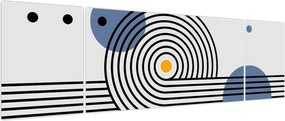 Obraz - Minimalistyczna abstrakcja N⁰1 (170x50 cm)