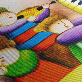 Obraz - Muzycy, malarstwo (70x50 cm)