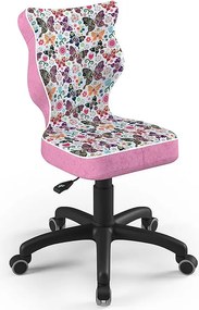 Krzesło z motywem dziecięcym Petit Black rozmiar 3 (119-142 cm)
