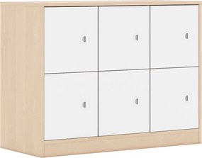 Szafka szkolna Blox BASE 110 index 2PP-3R-6F1
